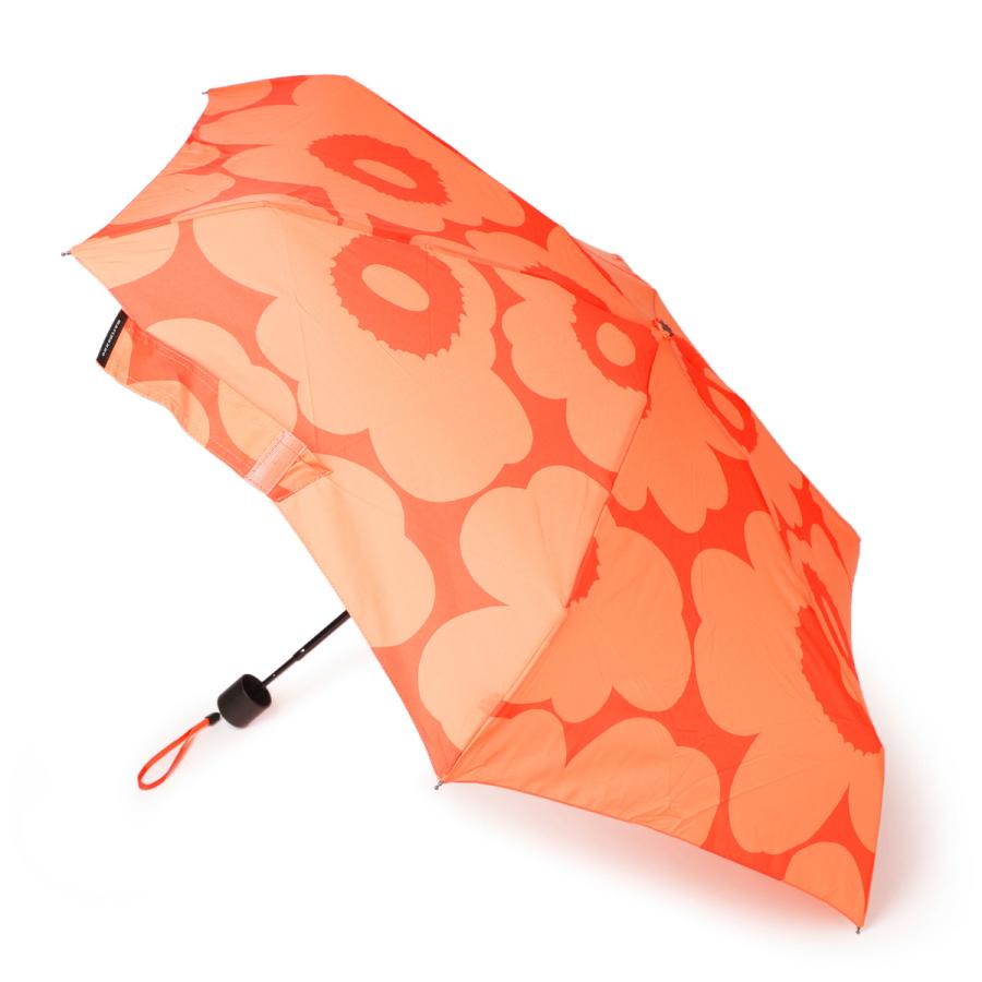 marimekko（マリメッコ） 折りたたみ傘 UNIKKO ウニッコ オレンジ