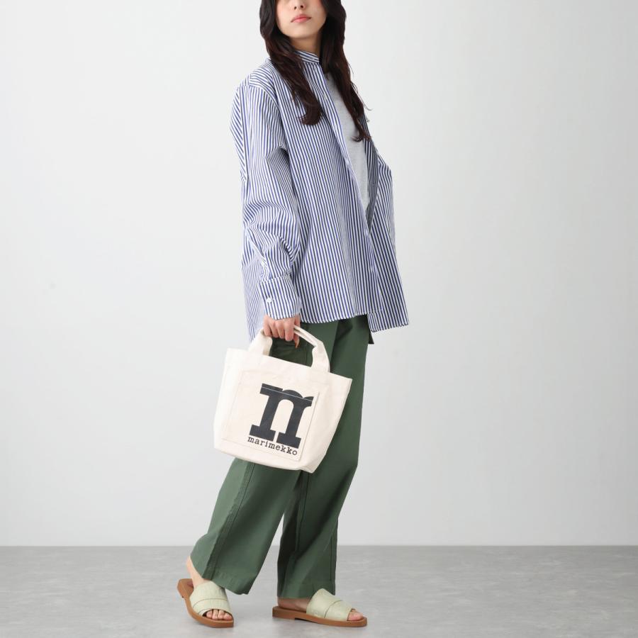 marimekko（マリメッコ） トートバッグ MONO MINI TOTE ホワイト