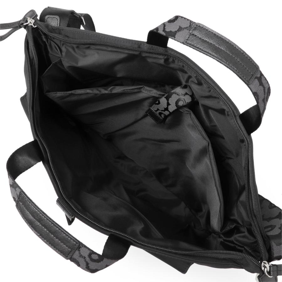 マリメッコ marimekko ショルダーバッグ 3WAY EVERYTHING MESSENGER SOLID ブラック レディース 092327-009の画像
