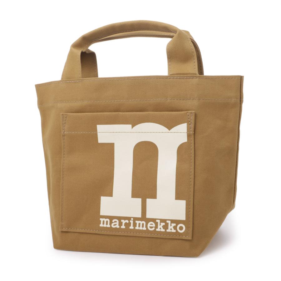 marimekko（マリメッコ） トートバッグ Mono Mini Tote Solid ブラウン