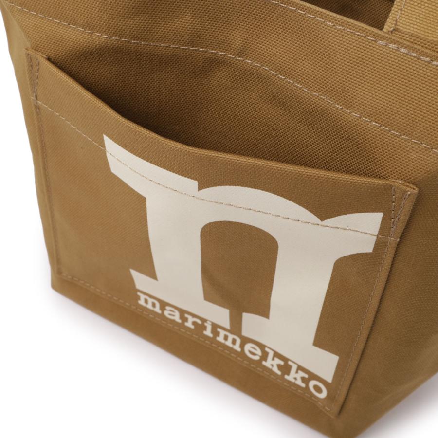 marimekko（マリメッコ） トートバッグ Mono Mini Tote Solid ブラウン