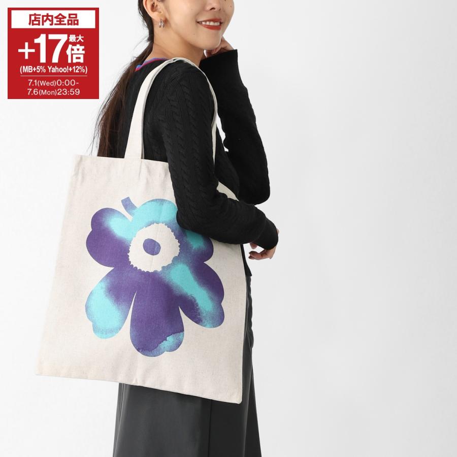 marimekko（マリメッコ） トートバッグ Vankka Akvarelli Unikko