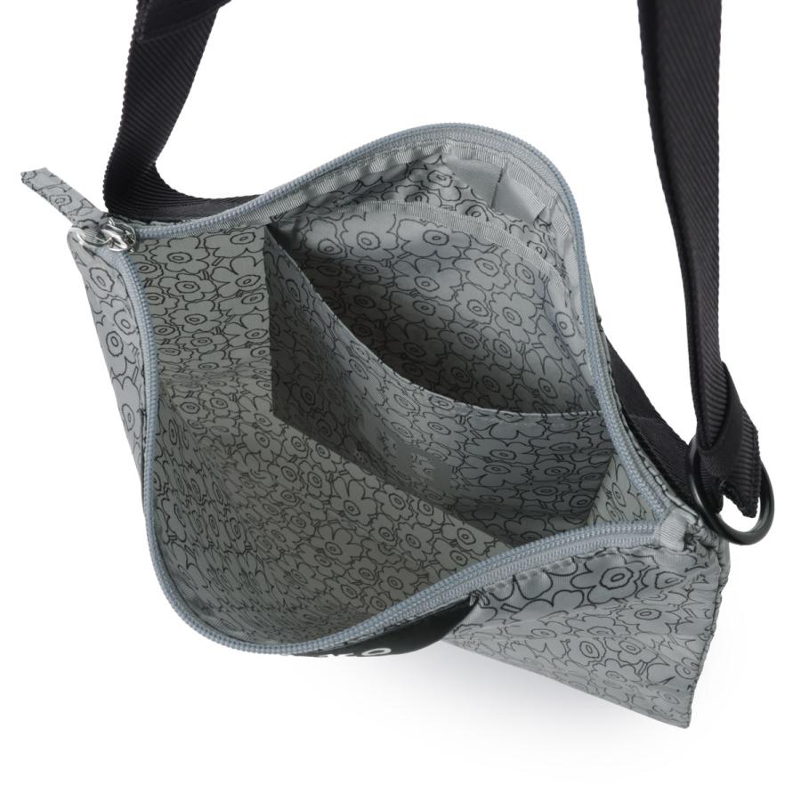 【美品】マリメッコ marimekko ショルダーバッグ チャコールグレー マリメッコ marimekko ショルダーバッグ ウニッコ CARRY ALL 094634