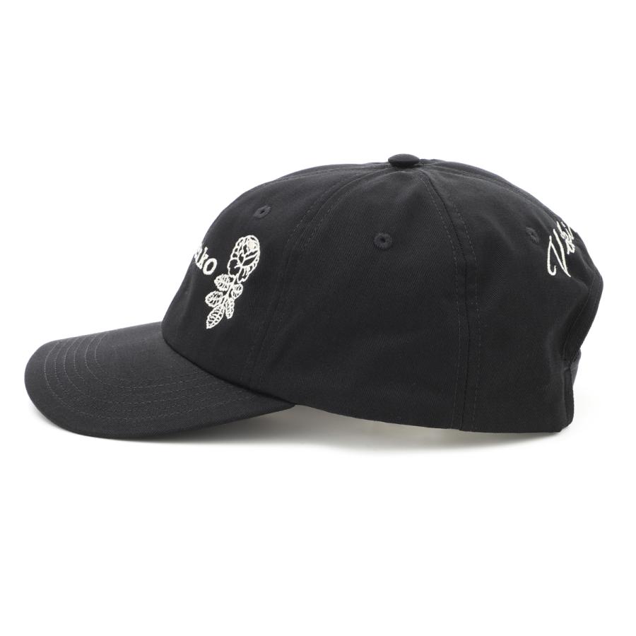 【marimekko】キャップ　黒 marimekko（マリメッコ） キャップ 帽子 「kioski」Krasta Solid cap