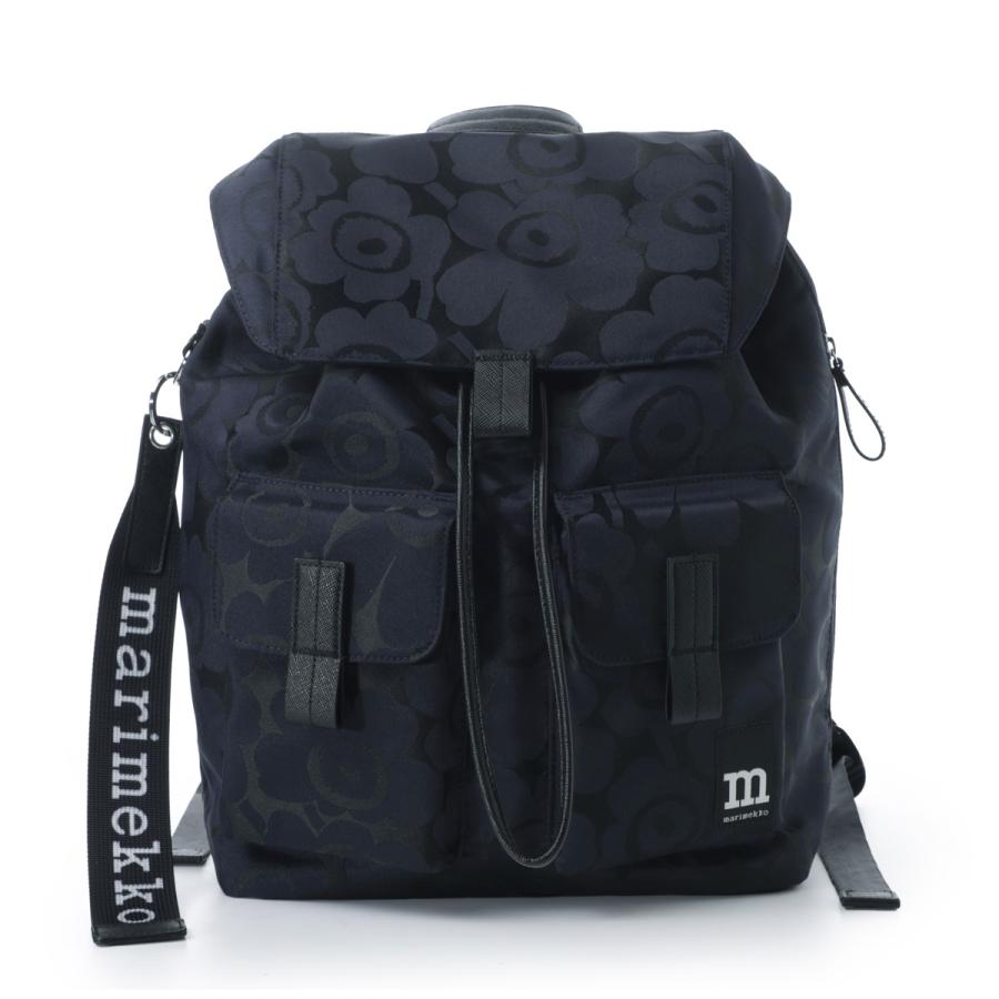 マリメッコ marimekko バックパック Everything Backpack L Unikko エブリシング バックパック ウニッコ リュックサック ブルー レディース 095299-550の画像