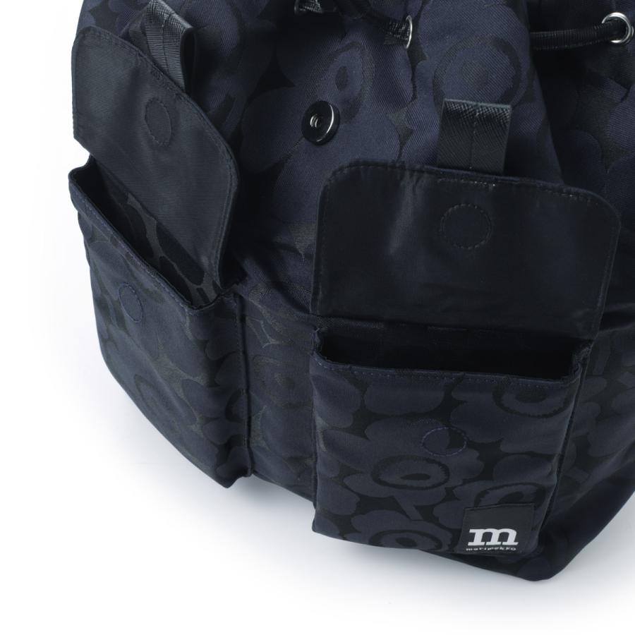 マリメッコ marimekko バックパック Everything Backpack L Unikko エブリシング バックパック ウニッコ リュックサック ブルー レディース 095299-550の画像
