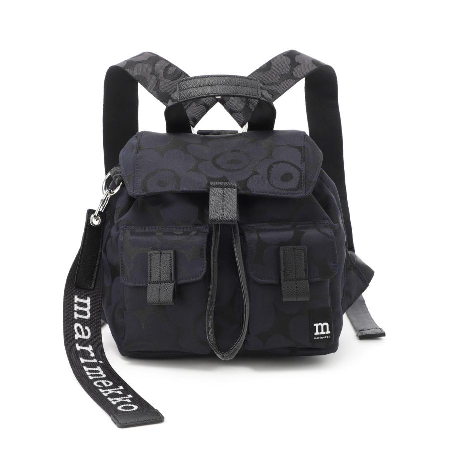 マリメッコ marimekko バックパック Everything Backpack S Unikko エブリシング バックパック ウニッコ リュックサック ブルー レディース 095304-550の画像