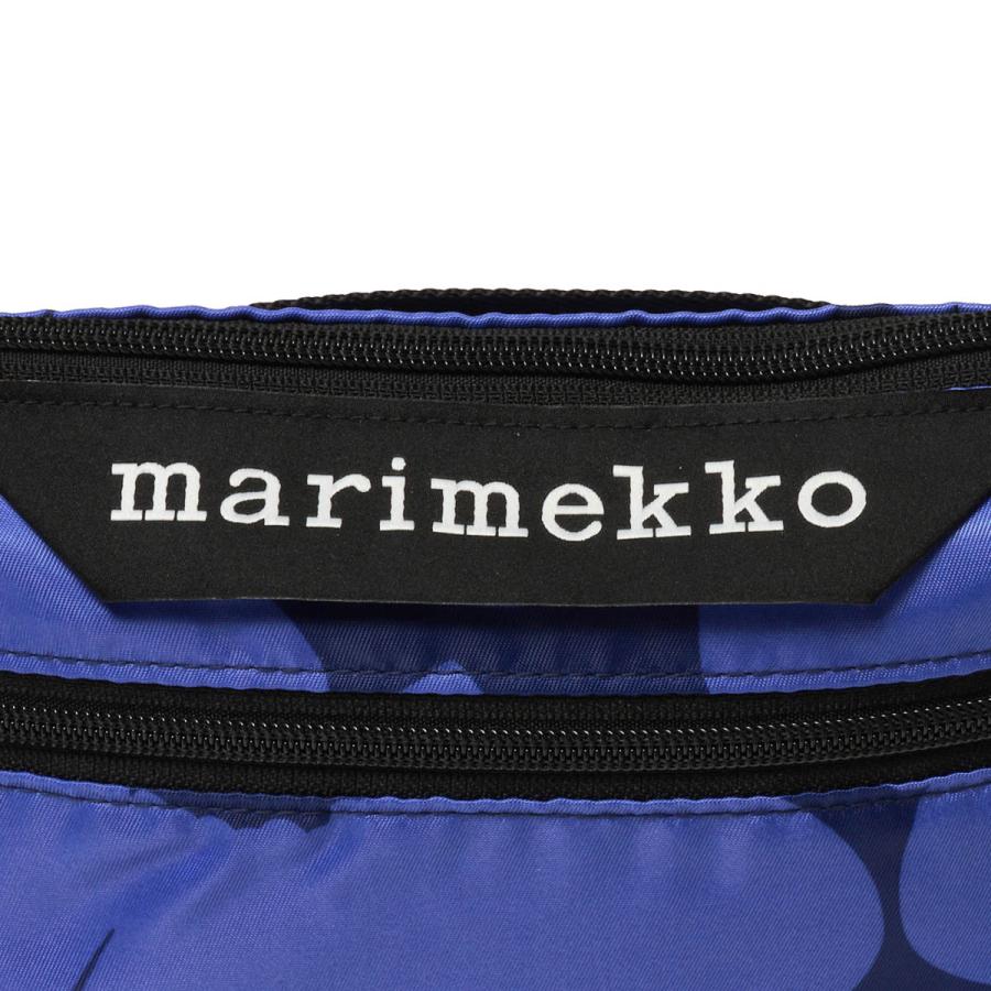 最終 マリメッコ ショルダーバッグ マイシングス ブルー marimekko - 最終 マリメッコ ショルダーバッグ マイシングス ブルーの