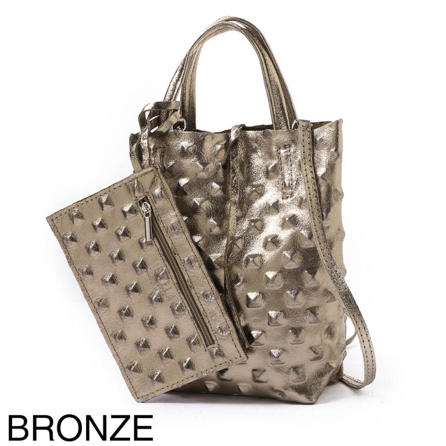 ミレッラフィレンツェ MILLELA FIRENZE トートバッグ 2WAY エンボス