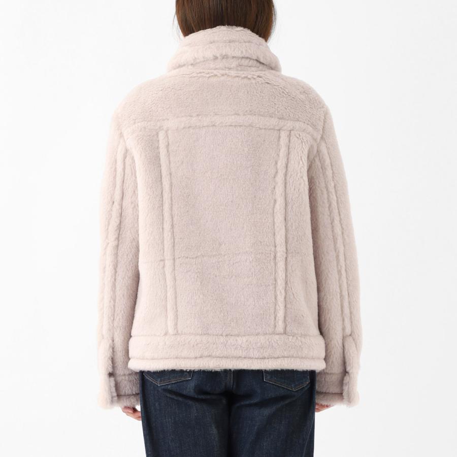 【試着のみ】marina sport by max mara シャギーブルゾン 試着のみ】marina sport by max mara シャギーブルゾン 試着のみ