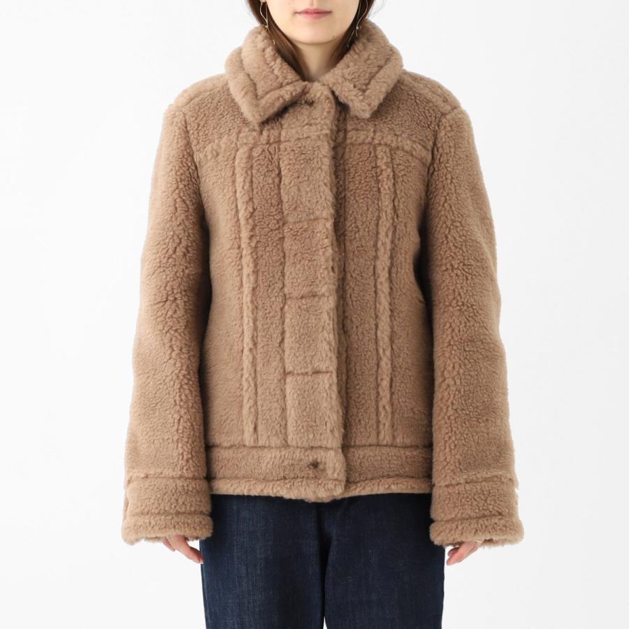 Max Mara ショートジャケット mb-10860439 Max Mara マックスマーラ ショートジャケット TTEDDINO 大きい