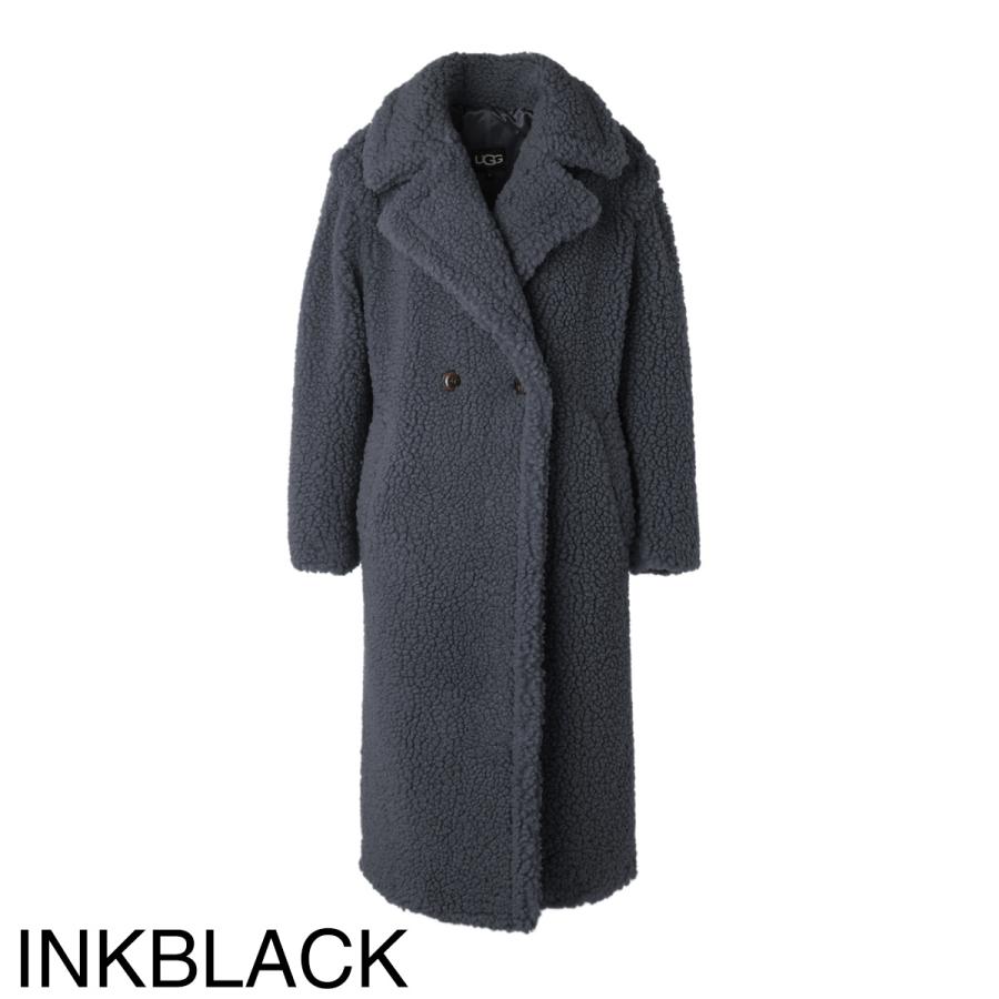 未使用級✨ UGG アグ テディコート　ボアコート　ロング　ダークグレー 未使用級✨ UGG アグ テディコート ボアコート ロング ダークグレー