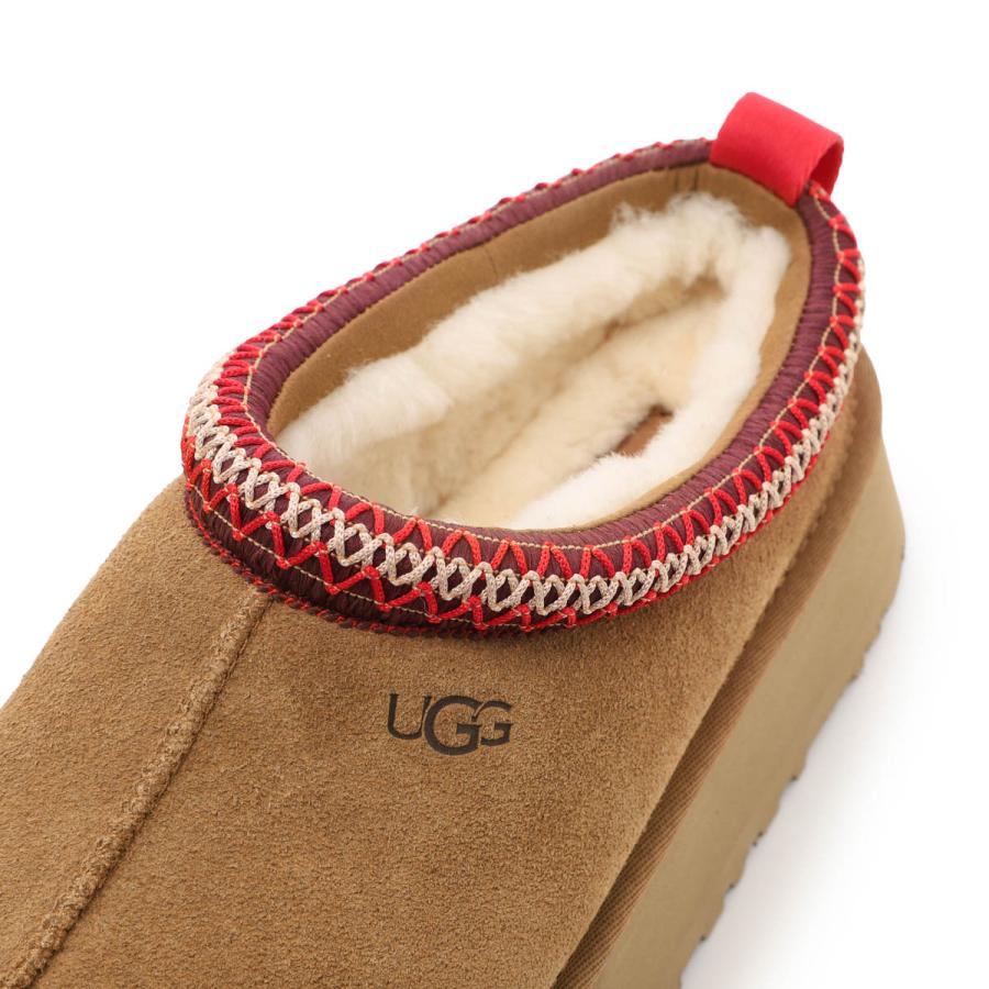 【ci様】UGG レッド ムートンスリッポン UGG Australia（アグオーストラリア） スリッポン TAZZ II タズ