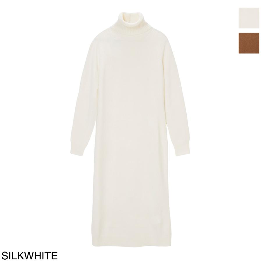 マックスマーラ　白タグ　カシミヤ　ウール　ニットワンピース　タートルネック Max Mara（マックスマーラ） ニットワンピース FANFARA タートルネック