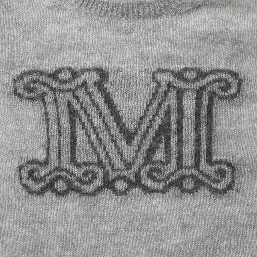 MAX MARAマックスマーラ　モヘアニット　OCRA LOGO MOHAIR Max Mara - Ocra jacquard mohair-blend sweater Max Mara