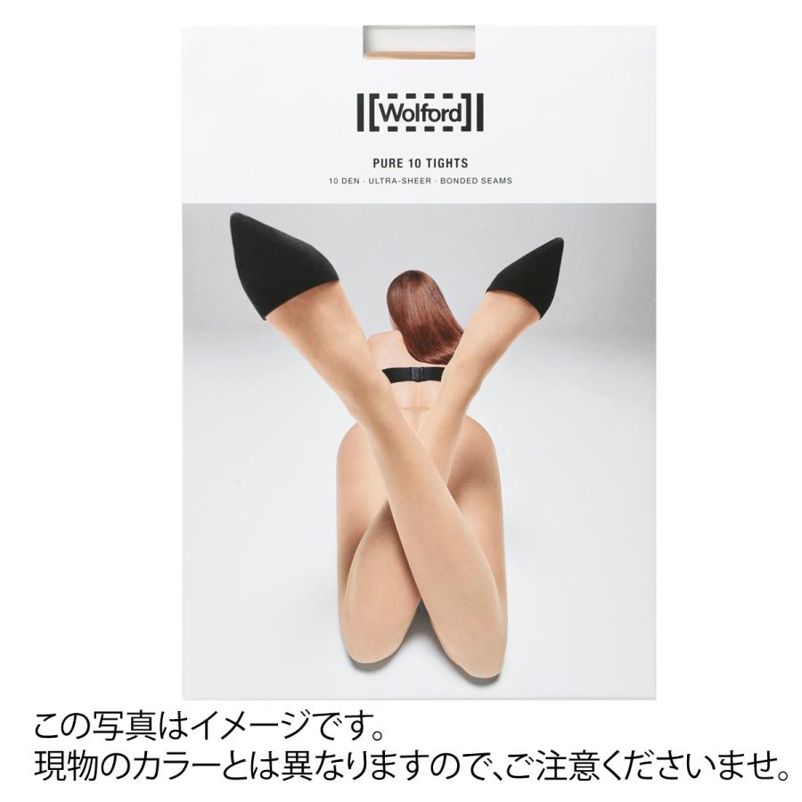 【ネコポス対応(1点まで)】訳ありアウトレット ウォルフォード Wolford ストッキング ULTRA-SHEER 10デニール ベージュ レディース 14497-4273｜mb-y｜03