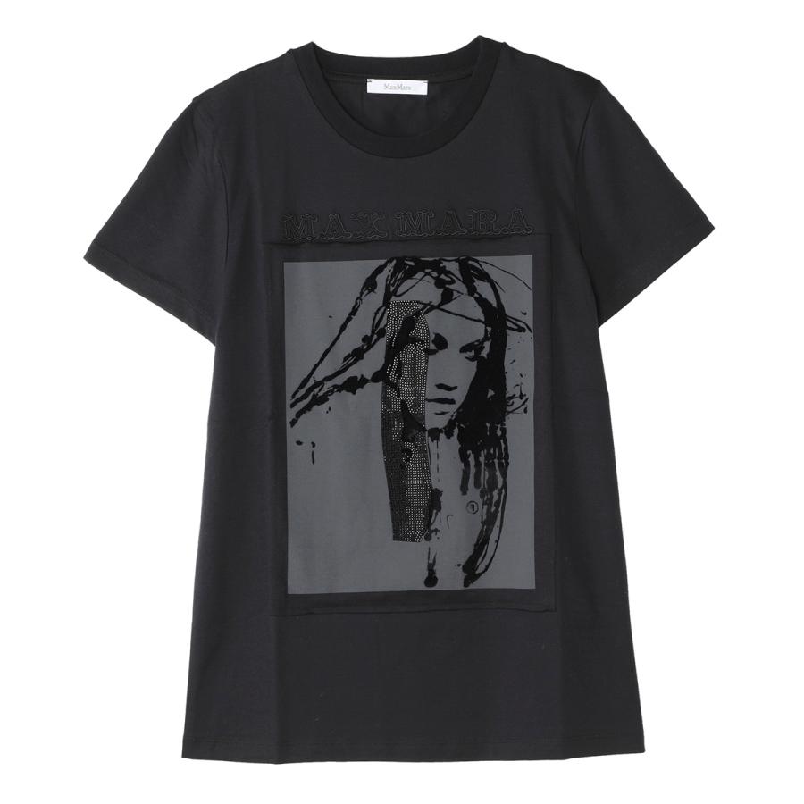 Max Mara マックスマーラ クルーネックTシャツ DARLING ブラック 