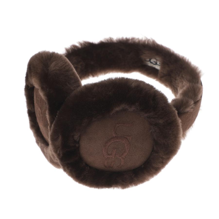 UGG ブラウンファー耳あて・イヤーマフ UGG Australia（アグオーストラリア） アグ UGG イヤーマフ SHEEPSKIN