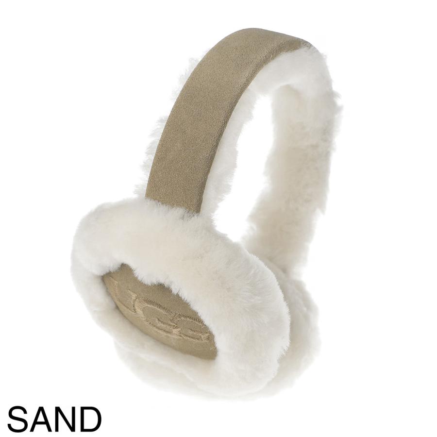 ORIGINAL UGG AUSTRALIA イヤーマフ　新品 UGG Australia アグオーストラリア イヤーマフ/SHEEPSKIN EMROIDERY