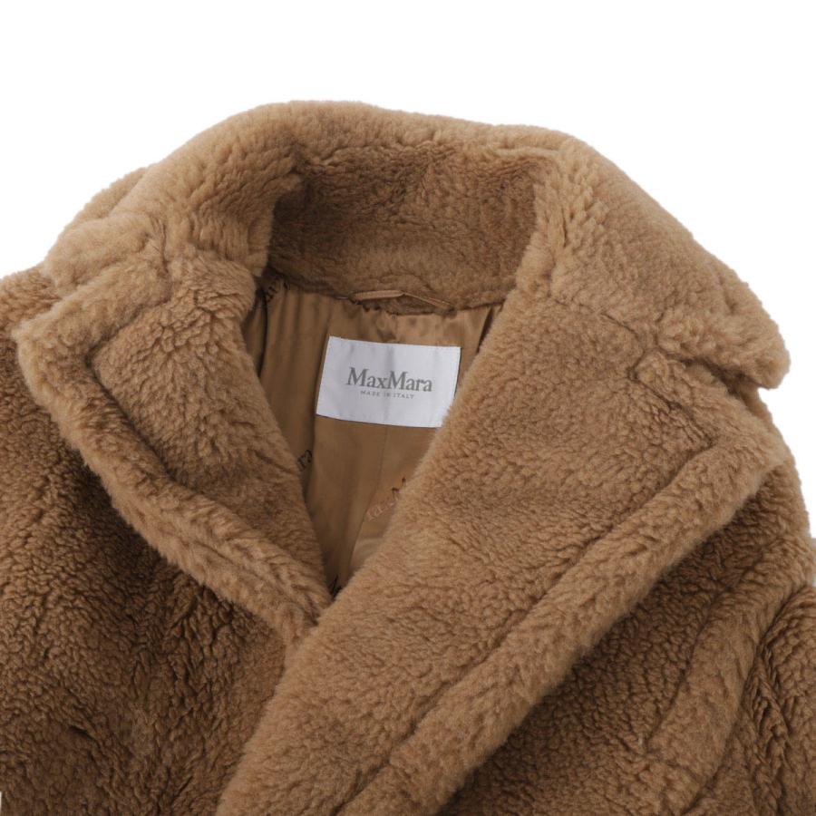 マックスマーラ Max Mara テディベアコート TEDDY テディ テディベア アイコン コート ロングコート ブラウン レディース teddy-2521016082600-001の画像