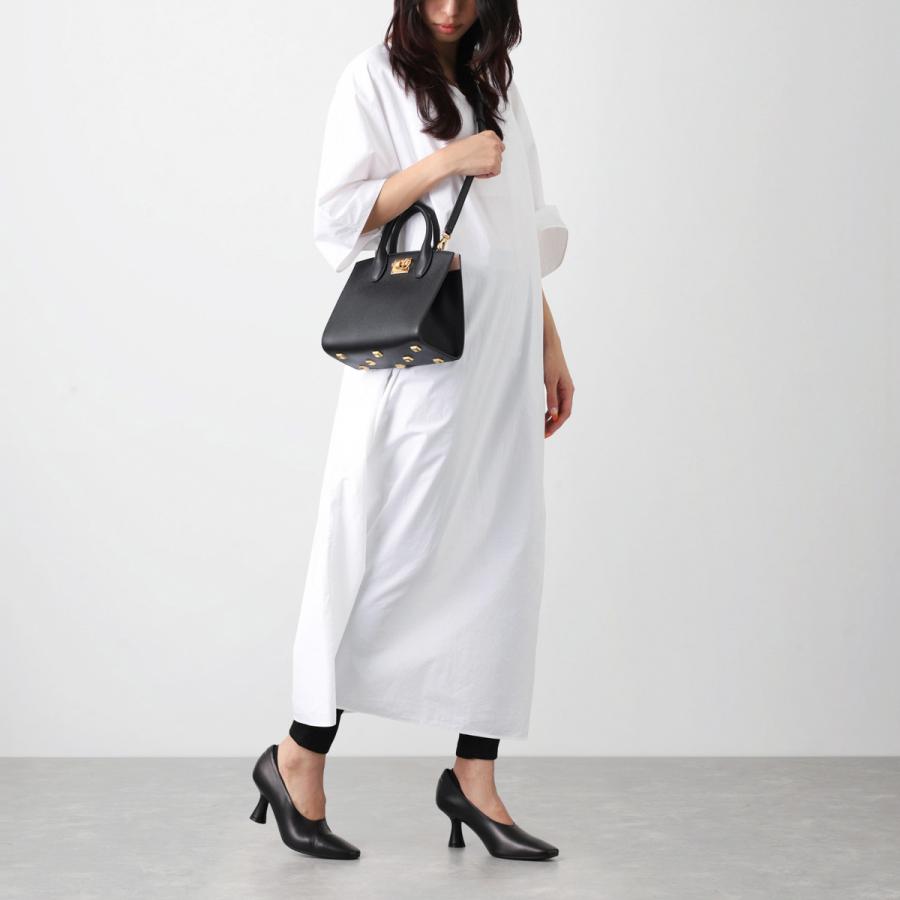 kariage　MAISONSPECIAL メゾンスペシャル 2WAY FERRAGAMO（フェラガモ） ハンドバッグ 2WAY STUDIO BOX MINI