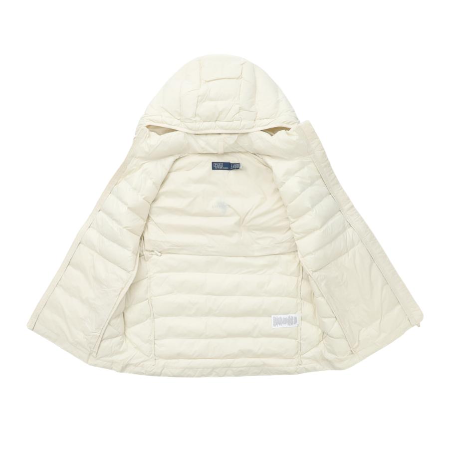 新品Ralph Lauren ホワイト キルティングベスト　※US SIZE M POLO RALPH LAUREN（ポロ・ラルフローレン） 中綿入り ベスト