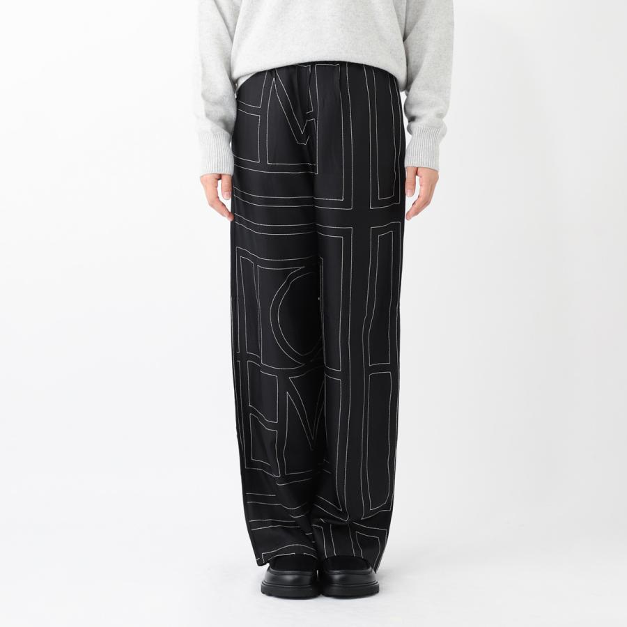 トーテム TOTEME ワイドパンツ ブラック レディース 213255707-925