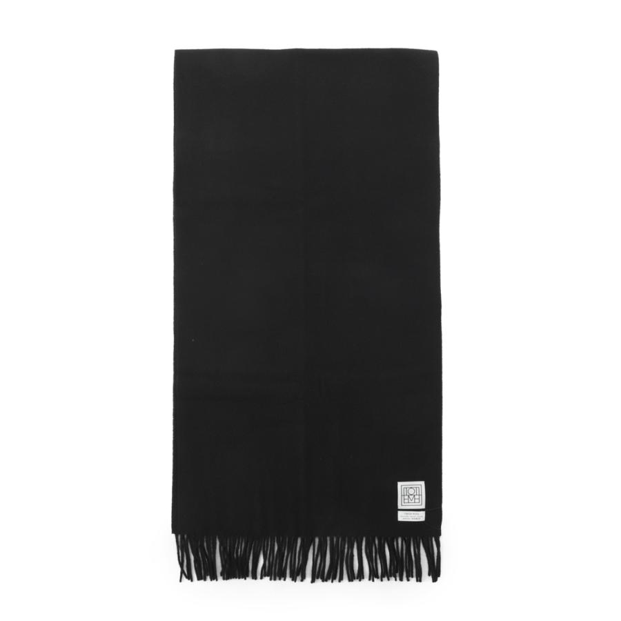 トーテム TOTEME マフラー レディース 214881807-200-black : モダン