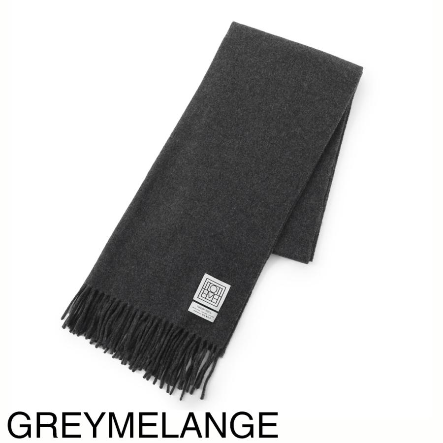 トーテム TOTEME マフラー レディース 214881807-200-black : モダン