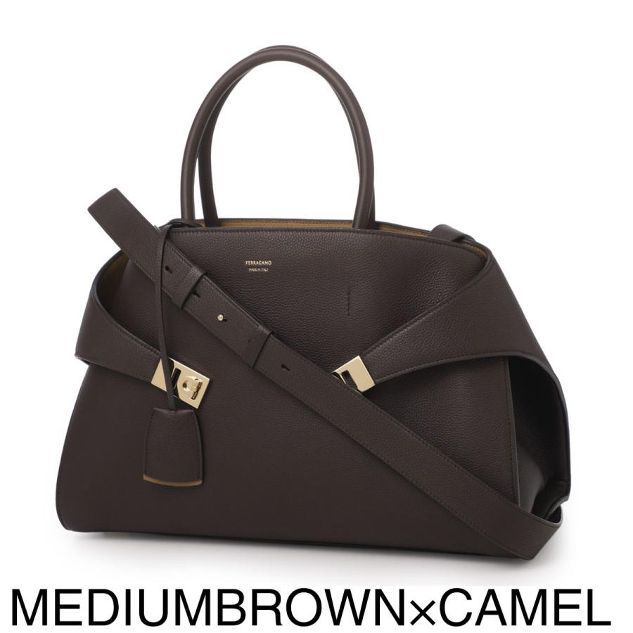 専用ページ FERRAGAMO（フェラガモ） ハンドバッグ 2WAY HUG LARGE ハグ