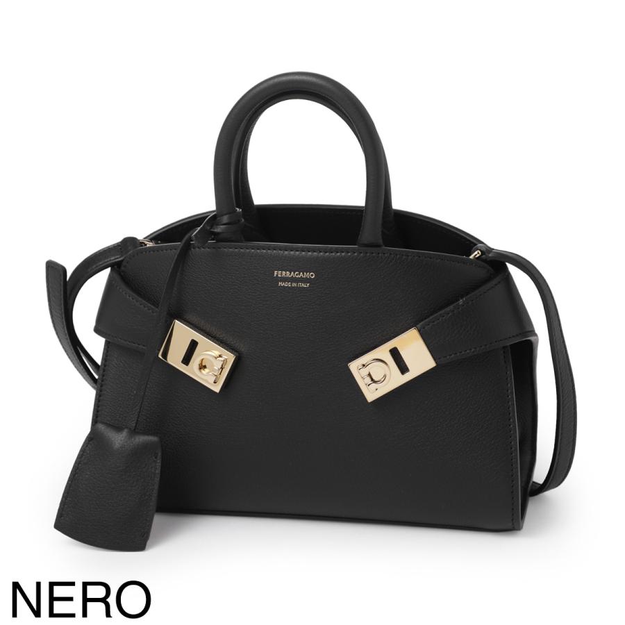 FERRAGAMO（フェラガモ） ハンドバッグ 2WAY HUG MINI ハグ ショルダー