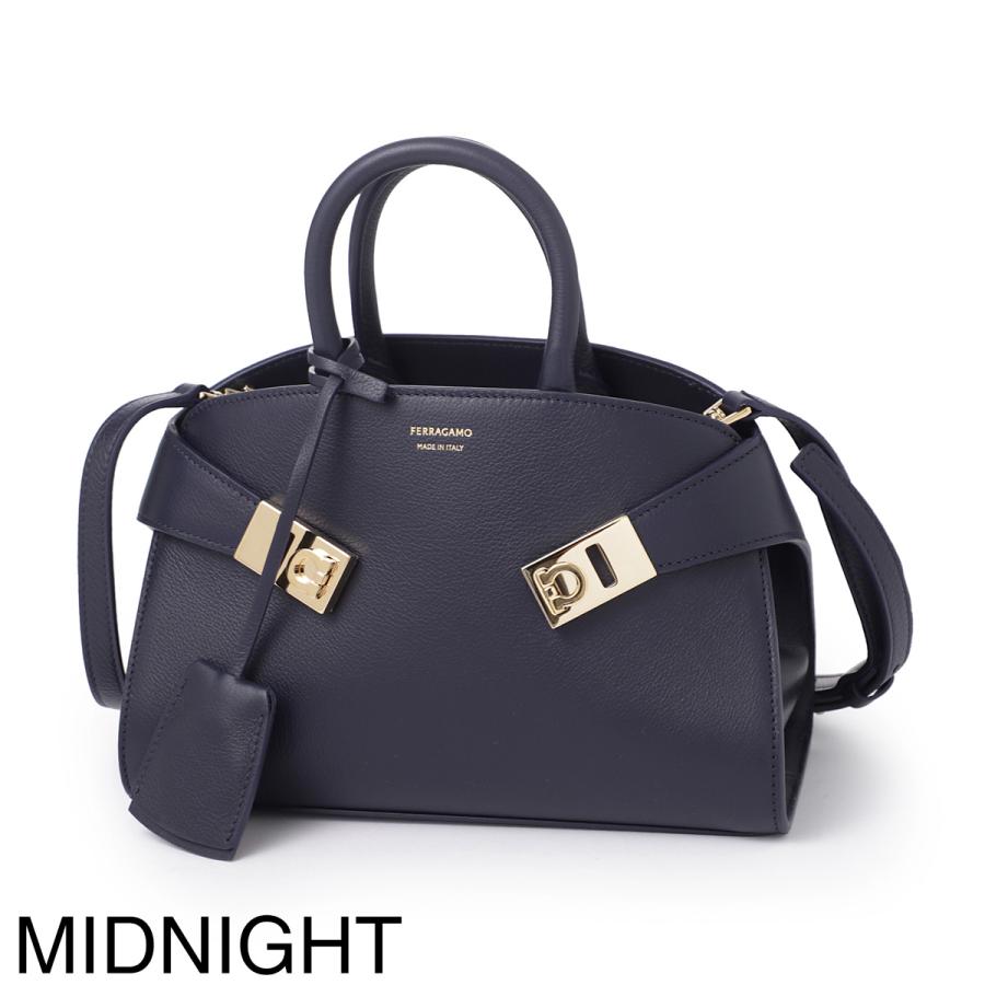 FERRAGAMO フェラガモ ハンドバッグ 2WAY HUG MINI ショルダー