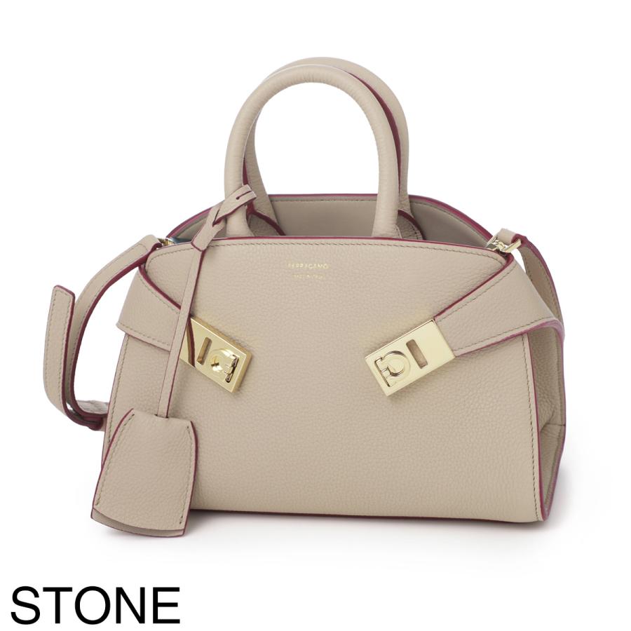 【極美品】フェラガモ ハンドバッグ ヴァラ ゴールド ミニバッグ 長財布 スマホ FERRAGAMO（フェラガモ） ハンドバッグ 2WAY HUG MINI ハグ ショルダー