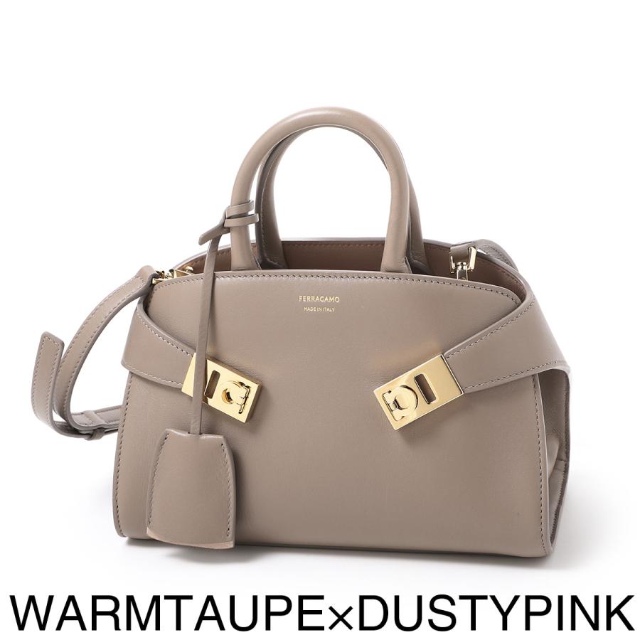 FERRAGAMO（フェラガモ） ハンドバッグ 2WAY HUG MINI ハグ ショルダー