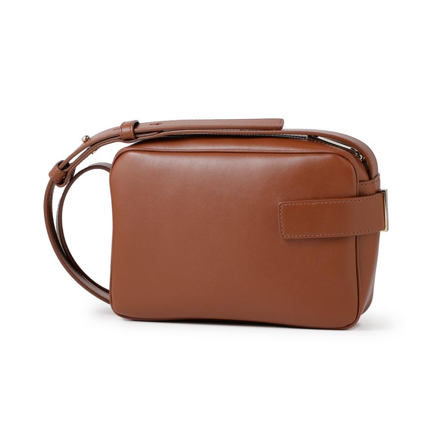 【未使用に近い】フェラガモ メッセンジャーバッグ　ナイロン　レザー　ブラウン メッセンジャーバッグ - メンズ | Ferragamo