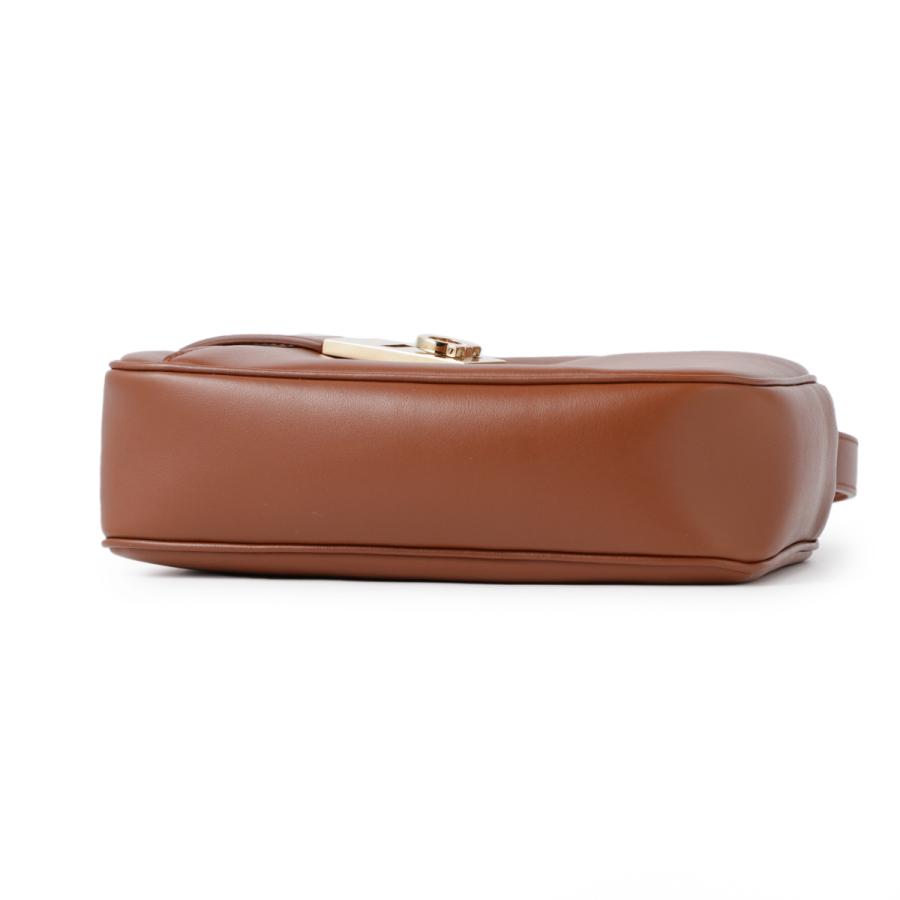 フェラガモ ショルダーバッグ レザー ブラウン 人気カラー おしゃれ 通勤 通学 FERRAGAMO（フェラガモ） ショルダーバッグ カメラバッグ レディース