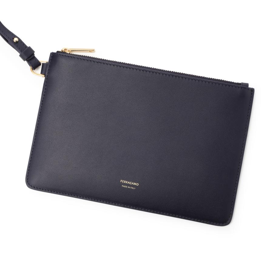 FERRAGAMO（フェラガモ） トートバッグ CHARMING TOTE ENTRY S ブルー