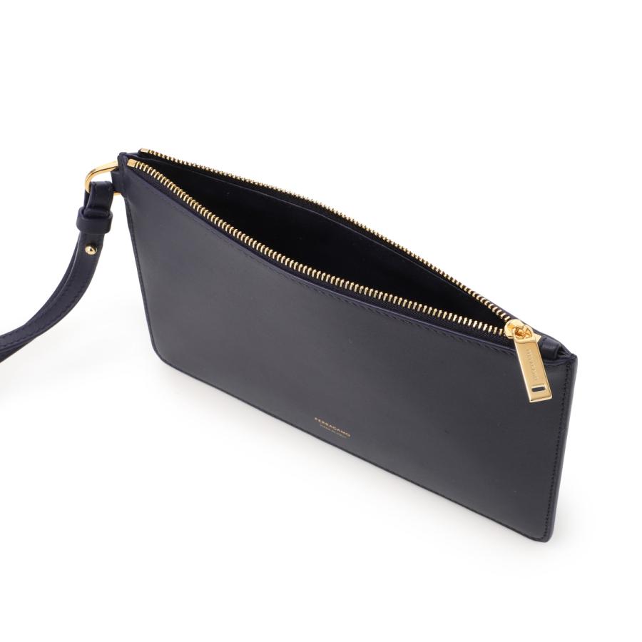 FERRAGAMO（フェラガモ） トートバッグ CHARMING TOTE ENTRY S ブルー