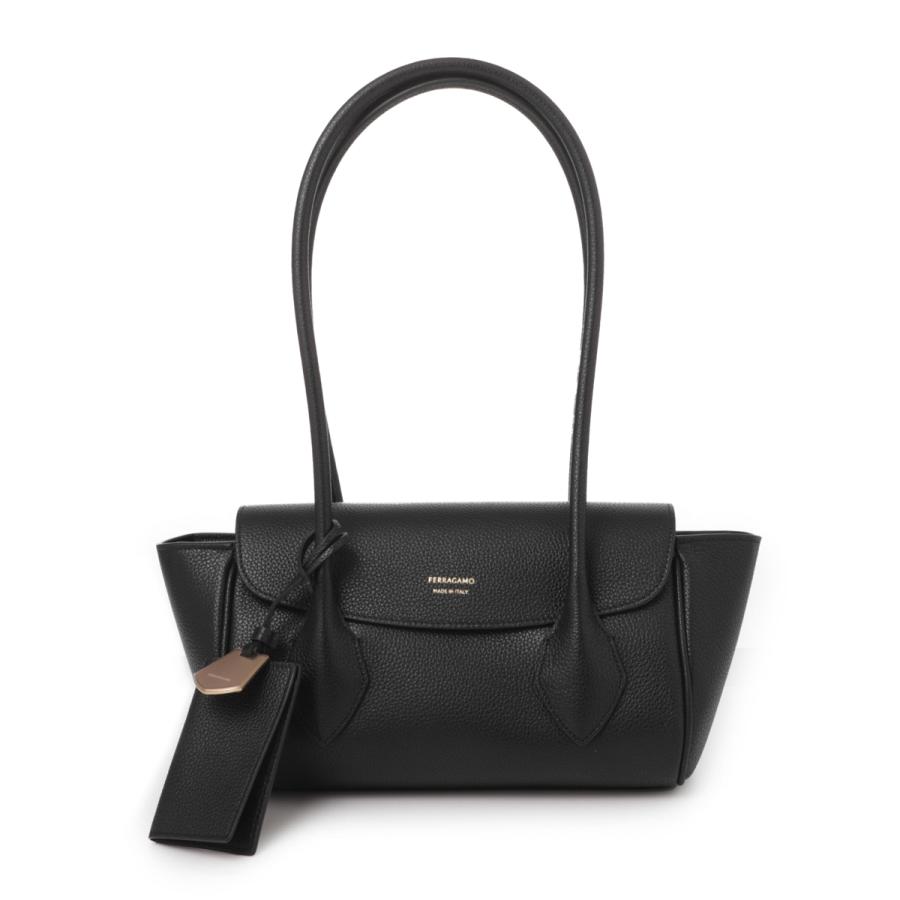 FERRAGAMO（フェラガモ） トートバッグ ブラック レディース : モダン