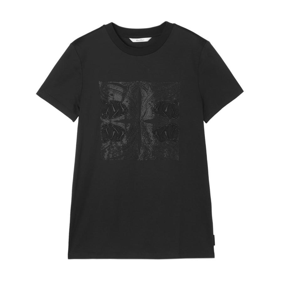 美品✨Max Mara アゴラ ポプリン Tシャツ ドレス ブラック M Max Mara】AGORA アゴラ ポプリン Tシャツ ドレス (Max Mara