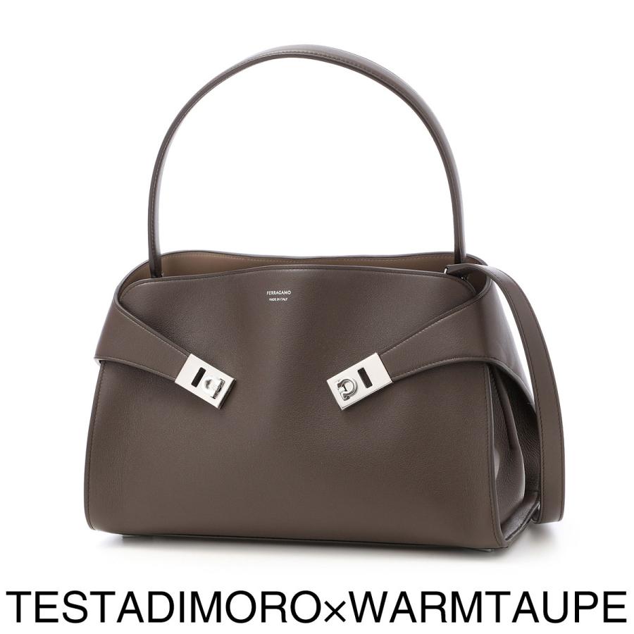 FERRAGAMO（フェラガモ） ハンドバッグ 2WAY HUG SOFT BICOLOR