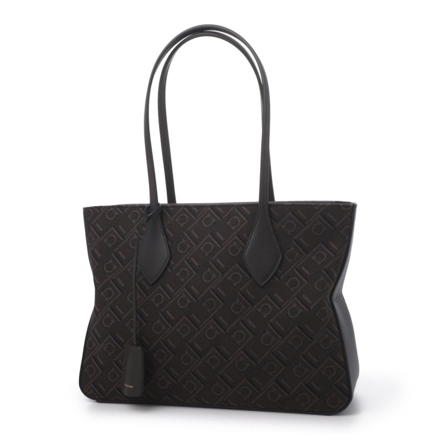 FERRAGAMO（フェラガモ） トートバッグ ブラウン レディース star-tote