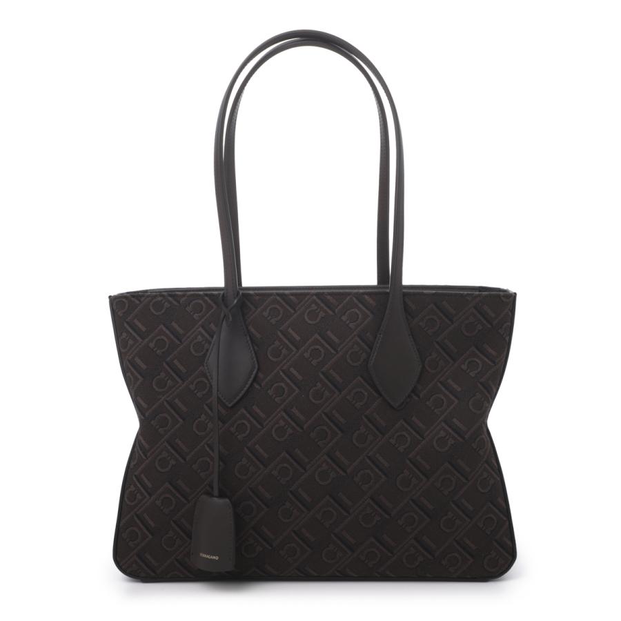 FERRAGAMO（フェラガモ） トートバッグ ブラウン レディース star-tote