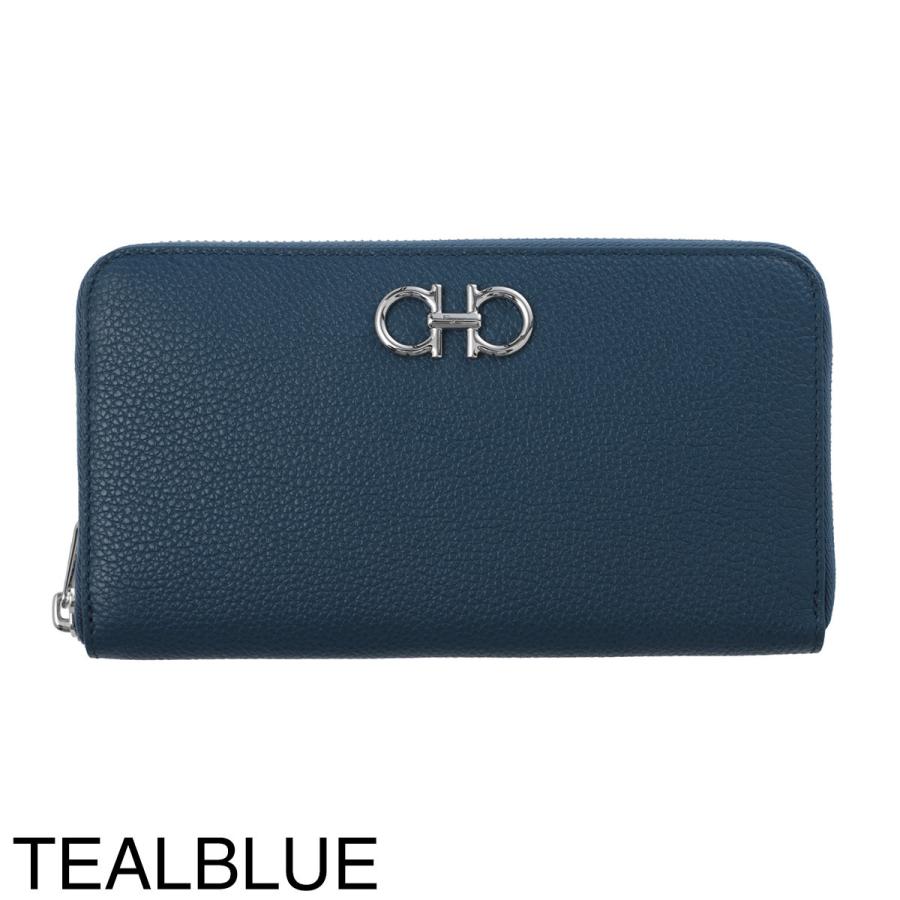 オレンジさま確認用【美品】Ferragamo ラウンドファスナー 長財布 黒