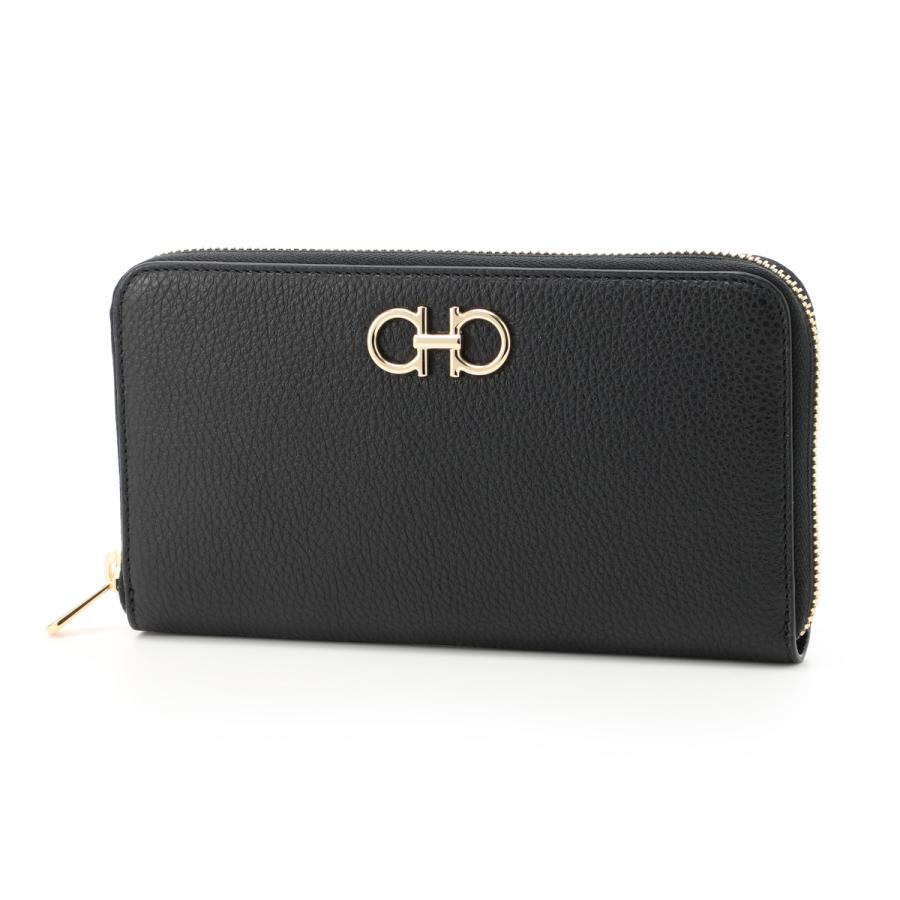 FERRAGAMO（フェラガモ） ラウンドファスナー長財布 ロングウォレット