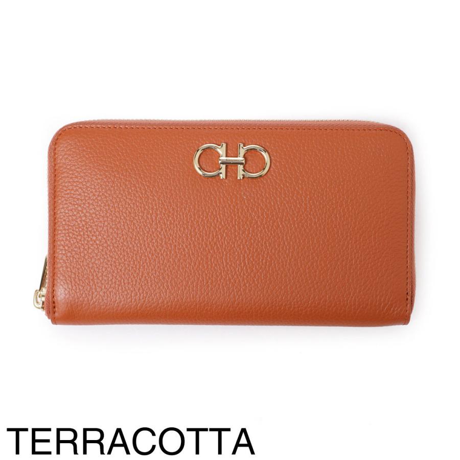 FERRAGAMO（フェラガモ） ラウンドファスナー長財布 ロングウォレット