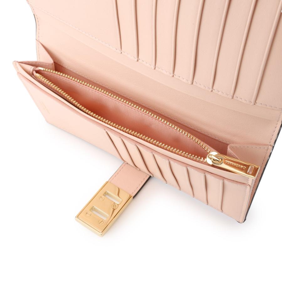 FERRAGAMO（フェラガモ） 長財布 小銭入れ付き HUG CONTINENTAL ハグ
