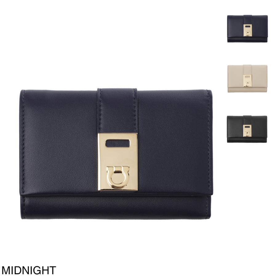 FERRAGAMO（フェラガモ） FERRAGAMO 3つ折り財布 小銭入れ付き HUG