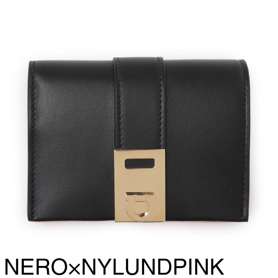 FERRAGAMO（フェラガモ） FERRAGAMO 2つ折り財布 小銭入れ付き HUG