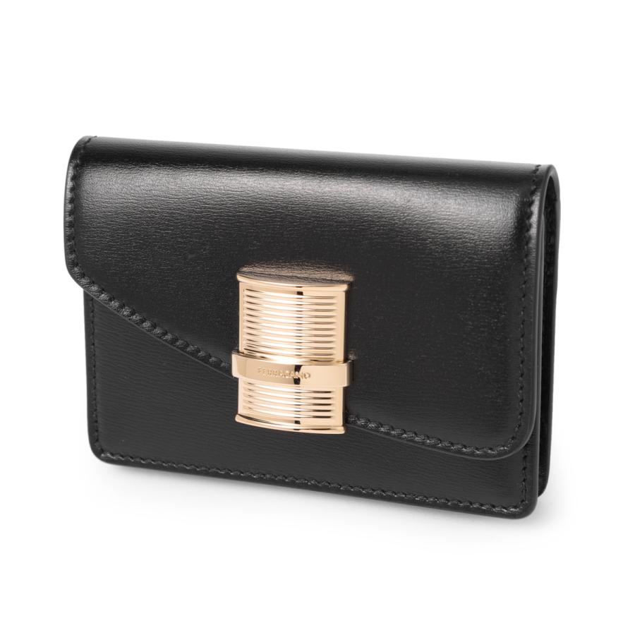 FERRAGAMO フェラガモ カードケース FIAMMA レディース 220680